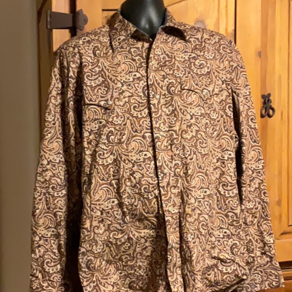 Men’s Stetson Long Sleeve Dress Shirt